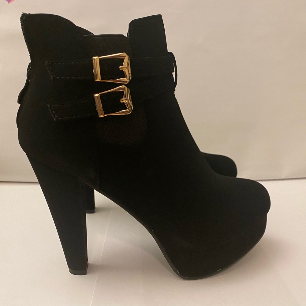 Top Moda High Heel Ankle Boots